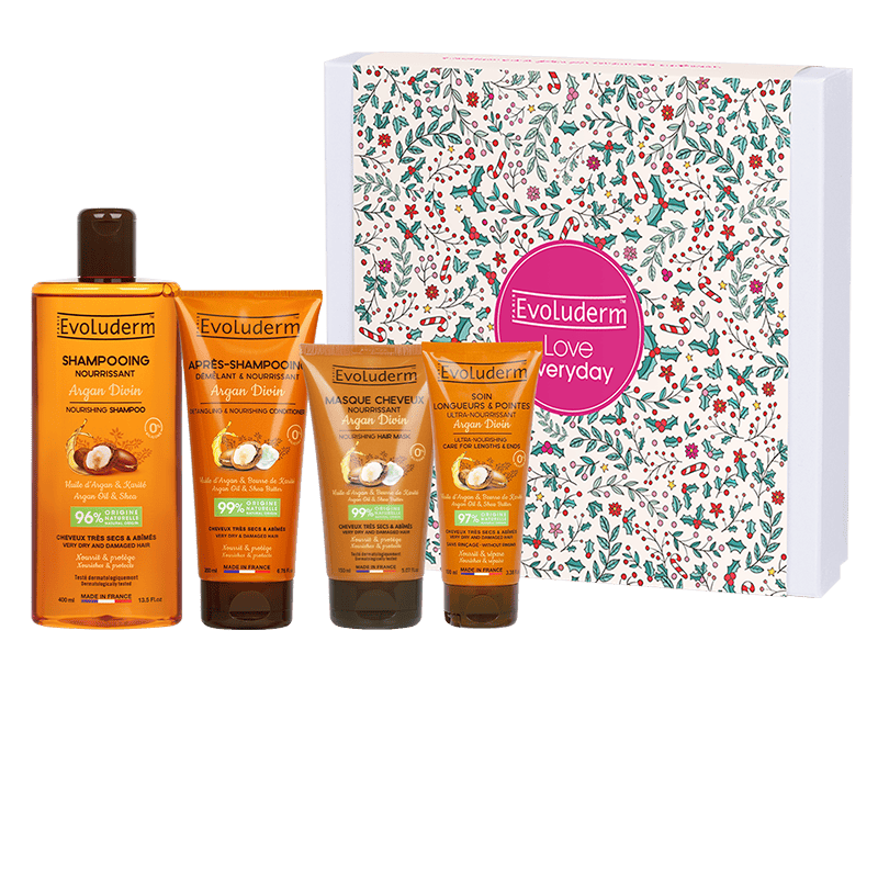 Coffret Cheveux Argan Divin + Chouchou Offert