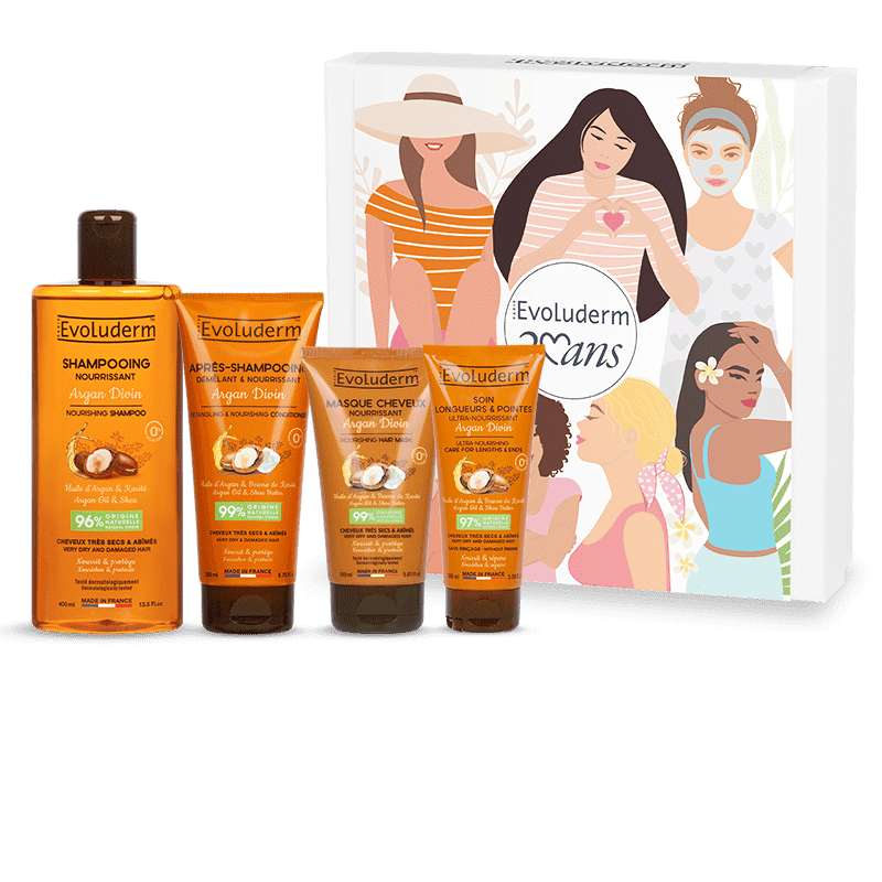 Coffret Cheveux Argan Divin + Chouchou Offert